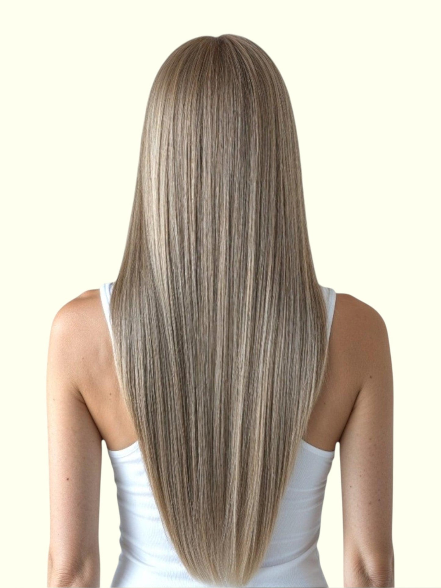 Ash Bronde Mix M8/60 Hand Tied Weft Hair Extensions – Remy Human Hair | Real Hair Co