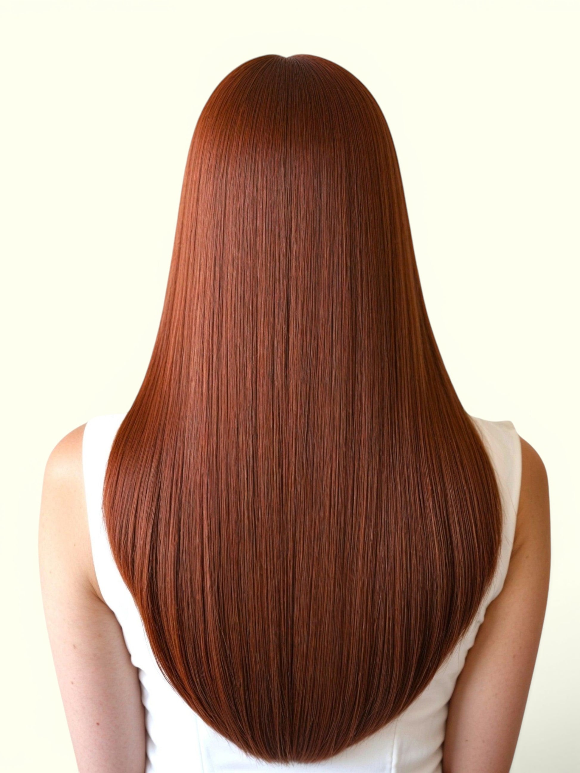 Warm Medium Auburn #33 Micro Tip Hair Extensions – Remy Human Hair | Real Hair Co