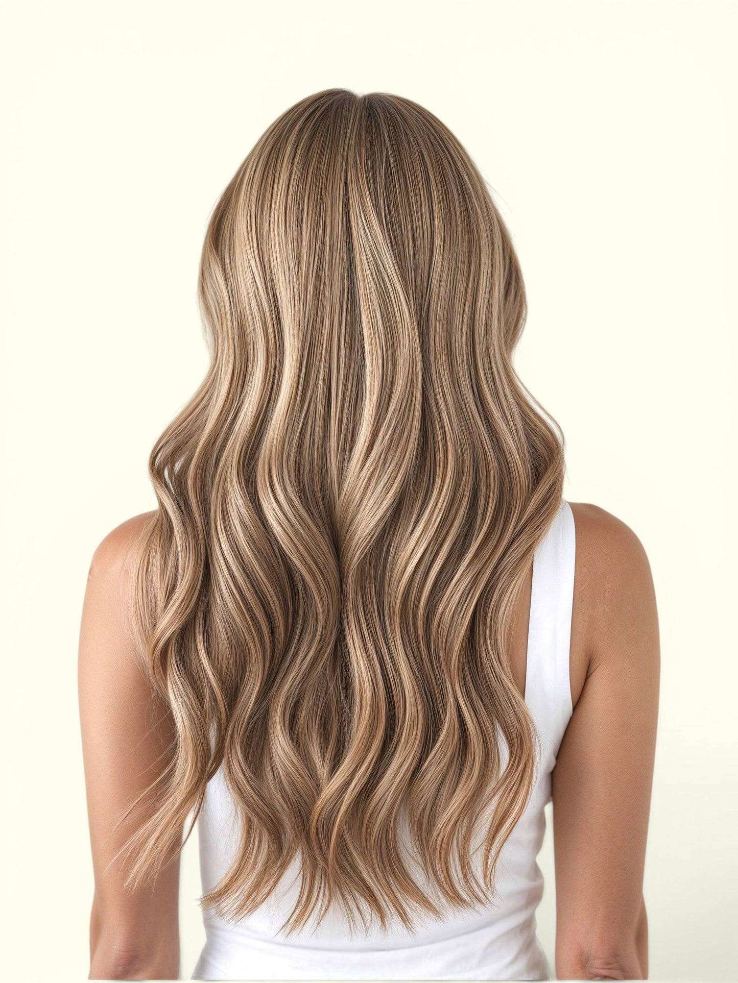 Chestnut Beige Balayage T8-P8/18 Hand Tied Weft Hair Extensions – Remy Human Hair | Real Hair Co