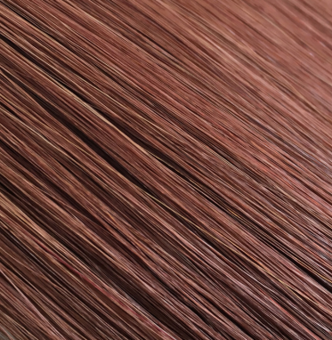Rich Copper Auburn #33 Ultra-Thin Mini Weft Hair Extensions | Real Hair Co