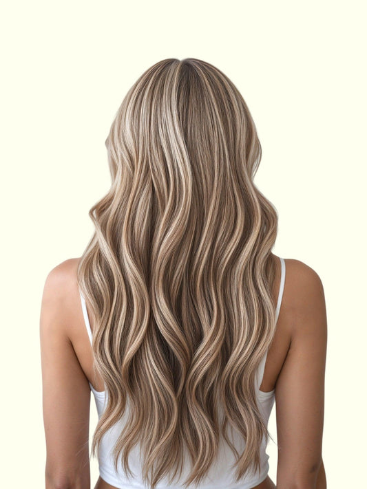 Ash Bronde Piano P8/60 Tape In Hair Extensions - Remy Human Hair | Real Hair Co