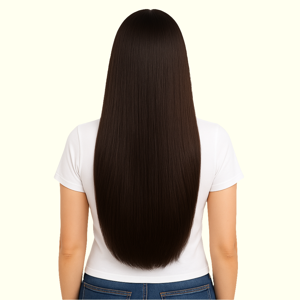 #1B Soft Black Tape-In Extensions – Remy Human Hair – Same Day Shipping