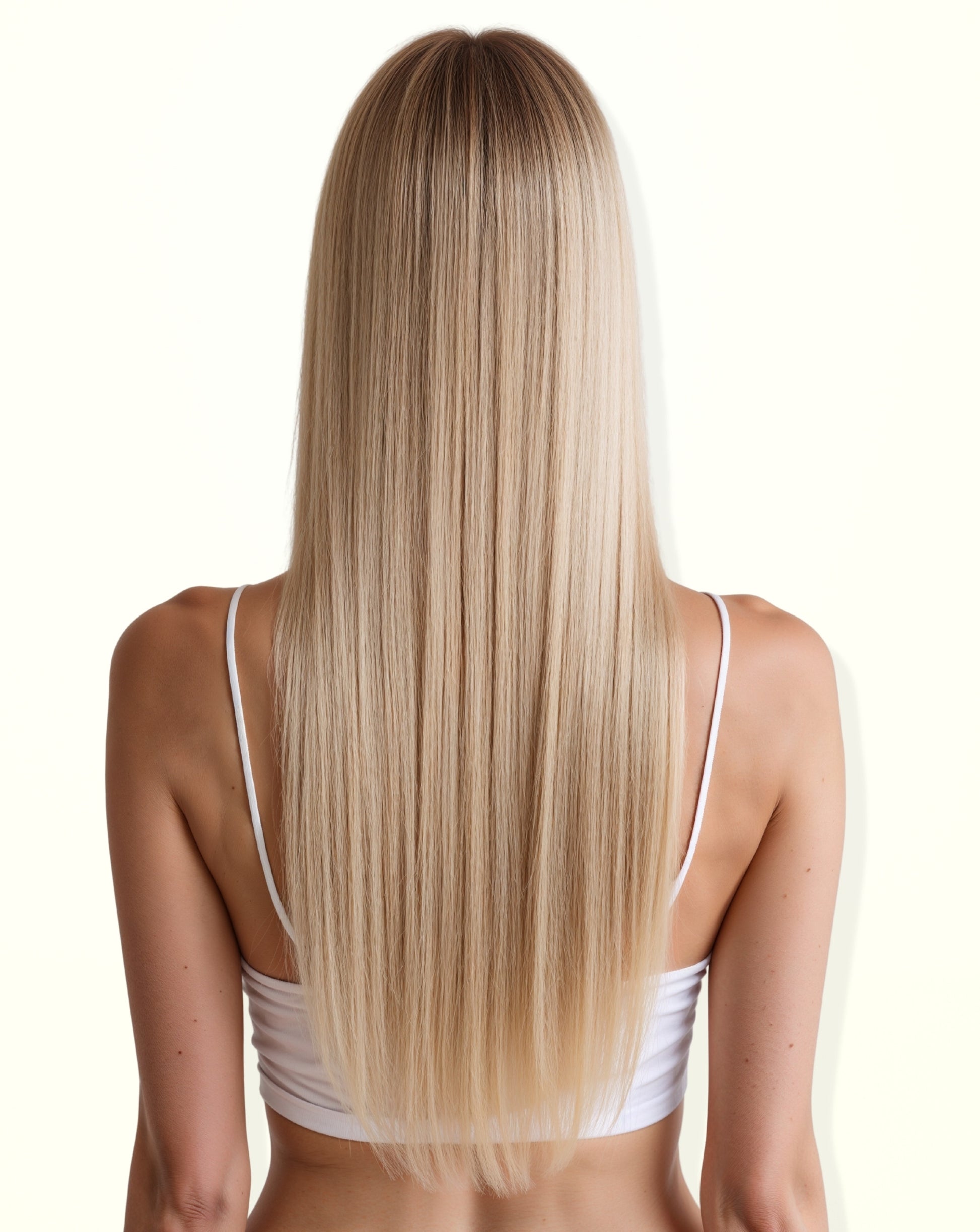Beige Blonde #18 Remy Human Hair Extensions | Real Hair Co
