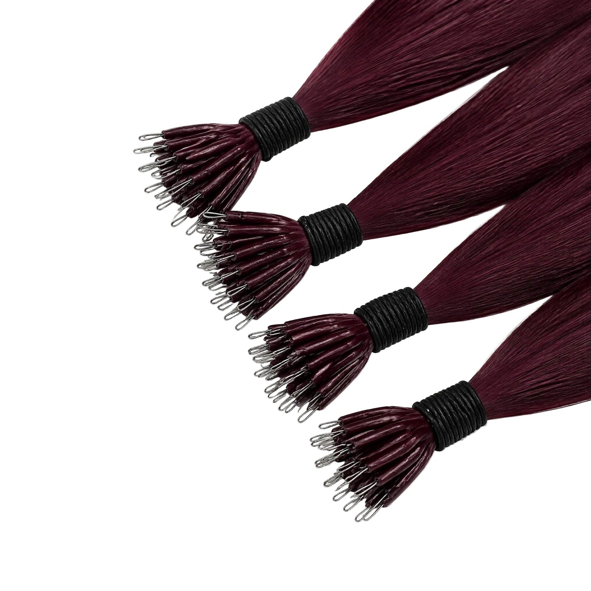 Burgundy Wine #99J Remy Human Hair Extensions | Real Hair Co