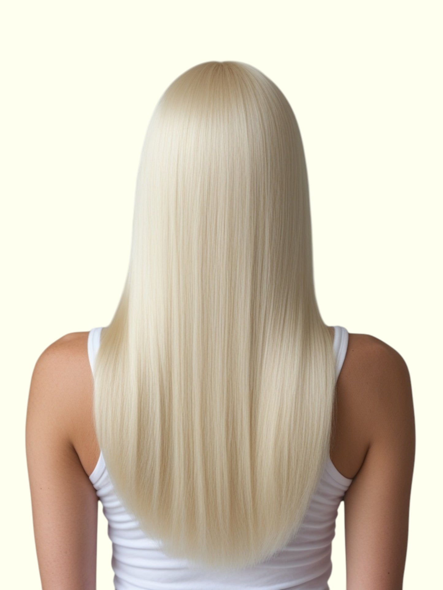 Cool Platinum Blonde #60A Remy Human Hair Extensions | Real Hair Co