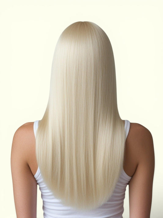 Cool Platinum Blonde #60A Tape In Hair Extensions - Remy Human Hair | Real Hair Co