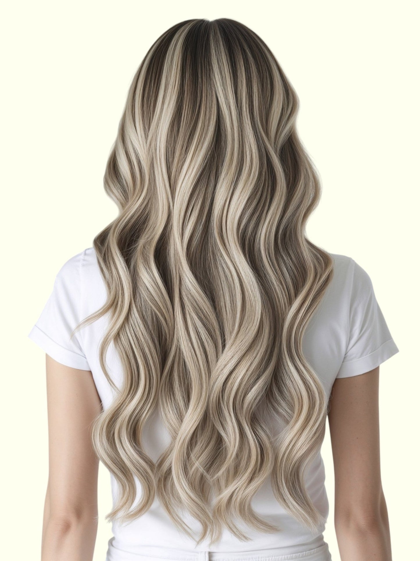 Glazed Donut Balayage T8-P14/60 Tape In Hair Extensions - Remy Human Hair | Real Hair Co