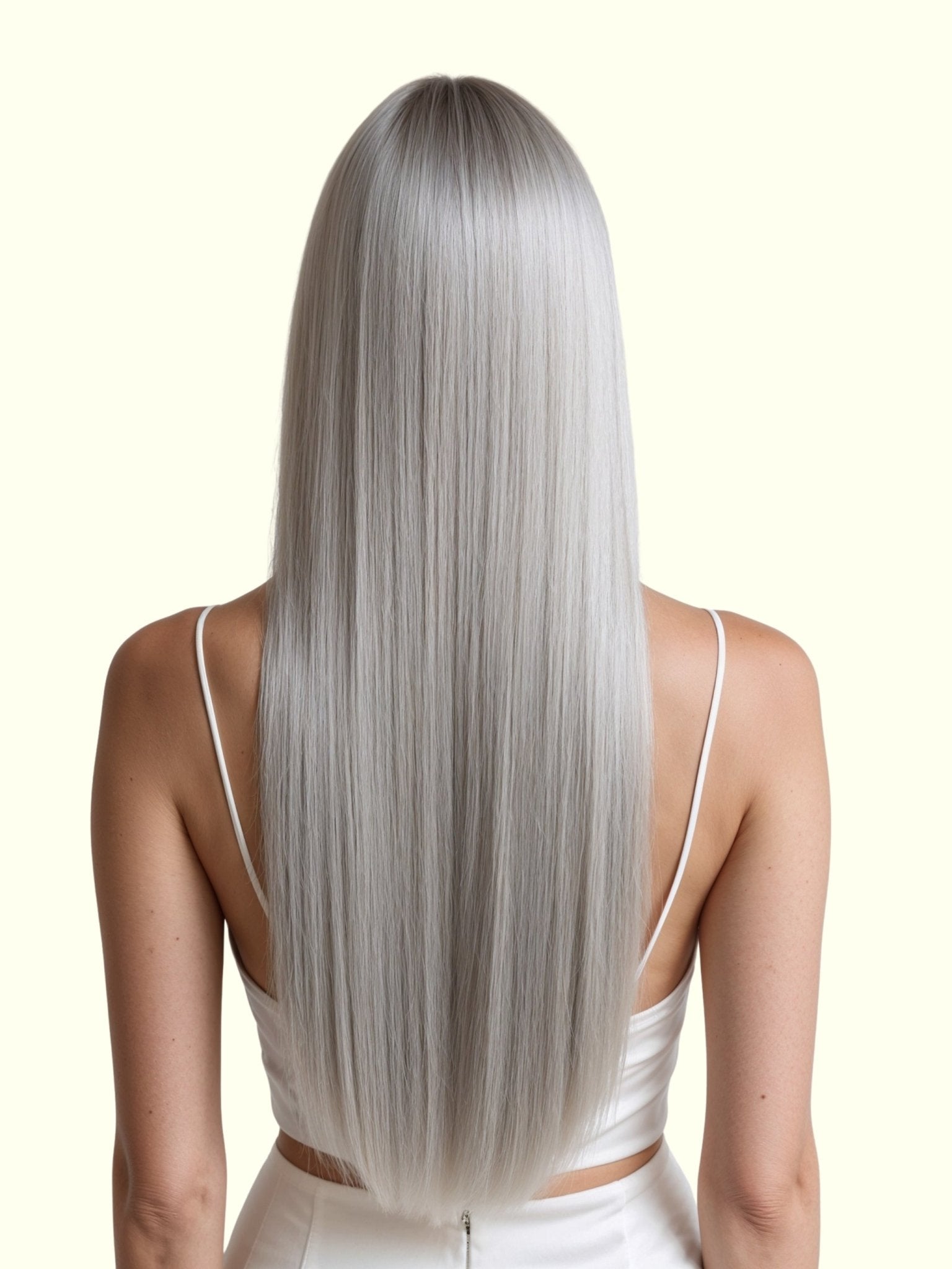 Grey Remy Human Hair Extensions | Real Hair Co