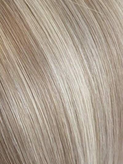 Hand Tied Weft Hair Extensions by Real Hair Co - Butterscotch Mixed Blonde #14/22 - 100% Remy Human Hair.