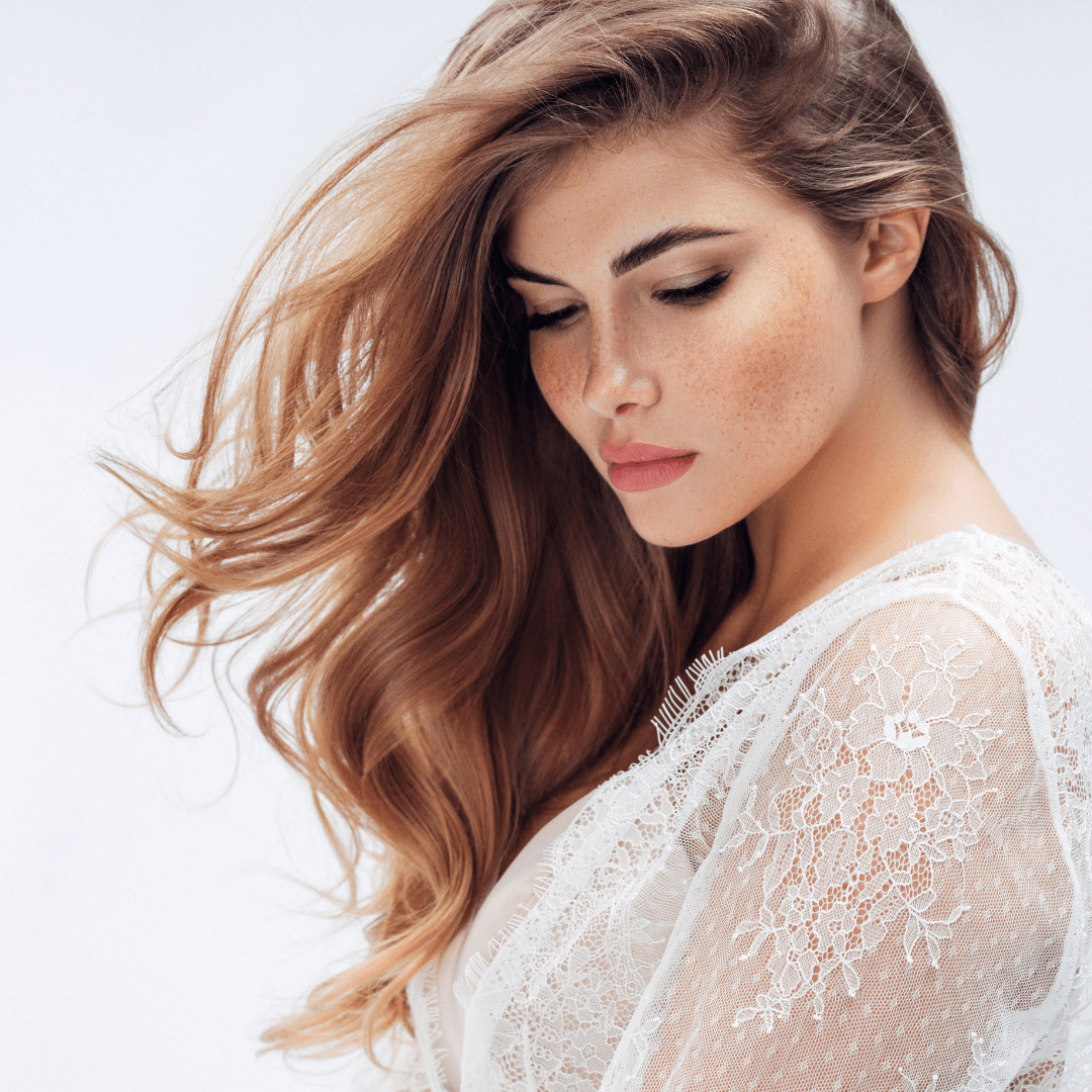 Hand Tied Weft Hair Extensions by Real Hair Co - Light Mixed Brown #8/4 - 100% Remy Human Hair.