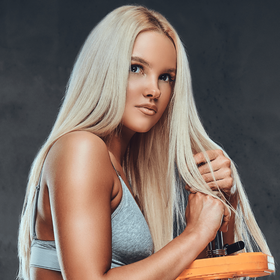 ICE and Platinum Blonde Mix #ICE/60 Premium Tape Hair Extensions – Ready to Ship | Real Hair Co.