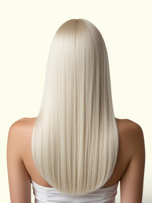 Ice Blonde Tape In Hair Extensions - Remy Human Hair | Real Hair Co