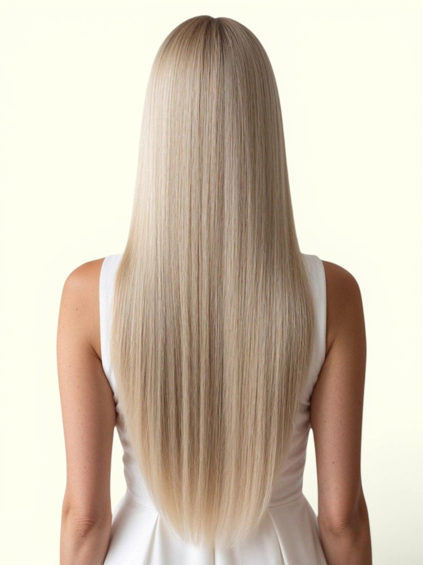 Light Ash Blonde #22 Remy Human Hair Extensions | Real Hair Co