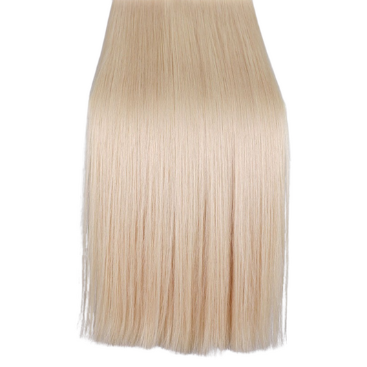 Platinum Ash Blonde #60a Machine weft Hair Extension