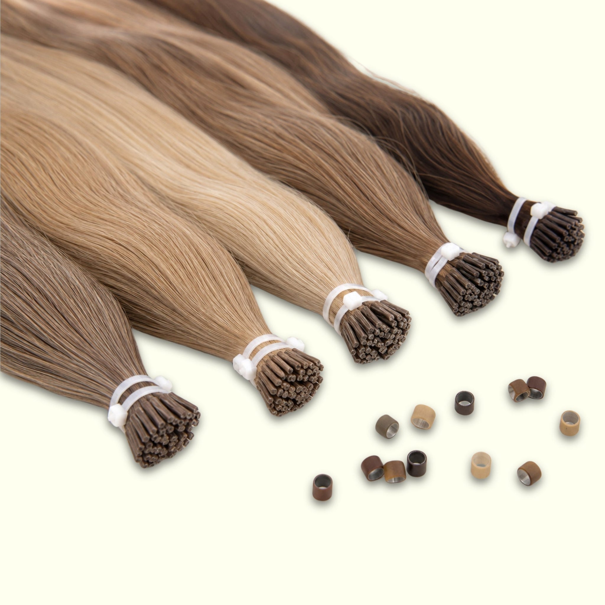 micro tip Hair Extensions Method Close Up | Real Hair Co
