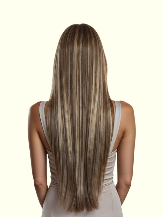 Praline Bronde Balayage T4-P4/18 Tape In Hair Extensions - Remy Human Hair | Real Hair Co