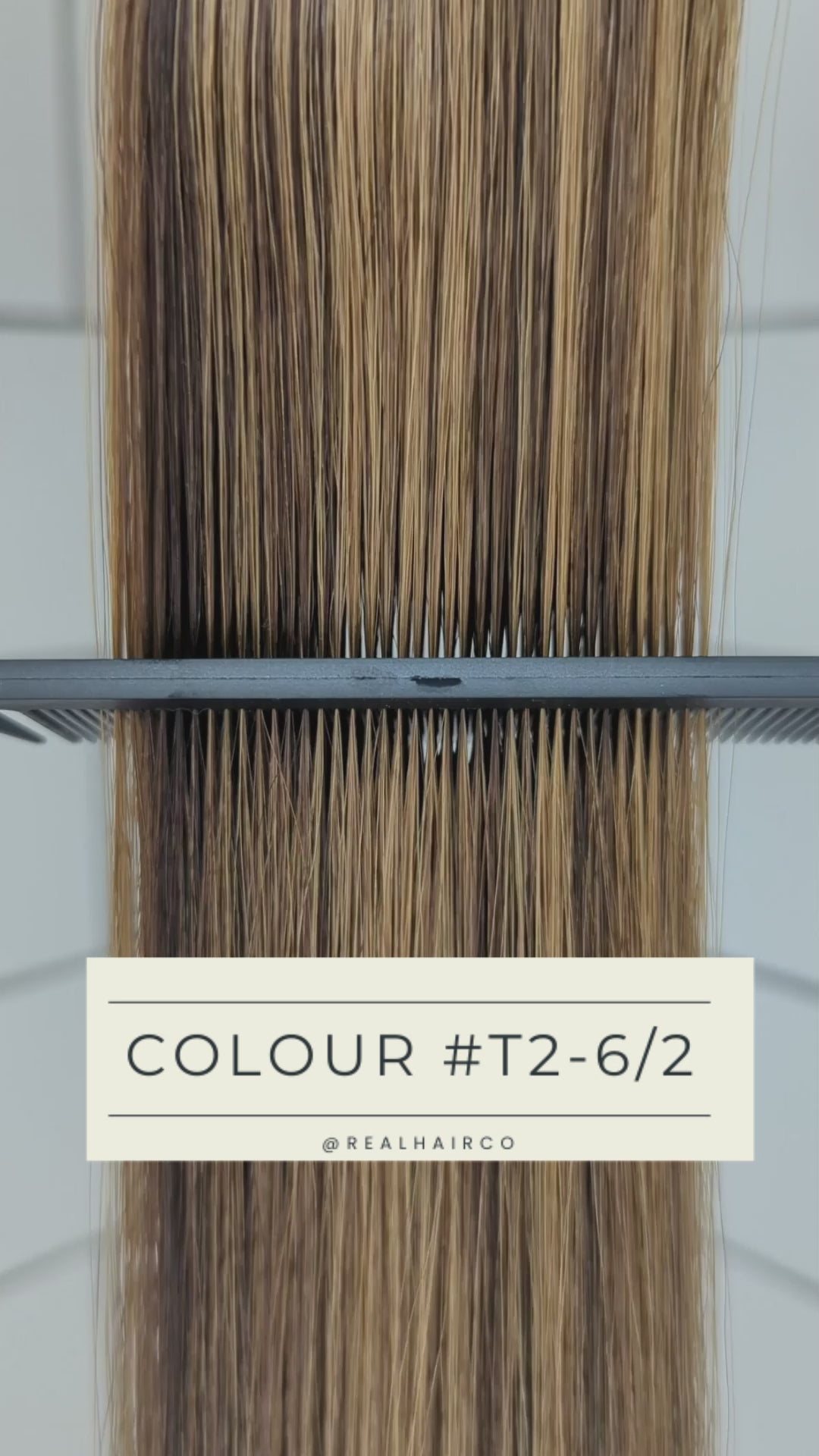 Balayage Brown Mixed Shades - T2-P2/6 - High-Quality Nano Ring Hair Extensions | Real Hair Co.