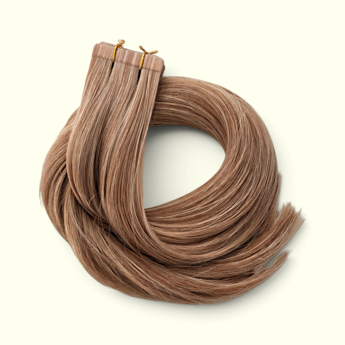 Ash Bronde Mix M8/60 Invisible Tape In Hair Extensions
