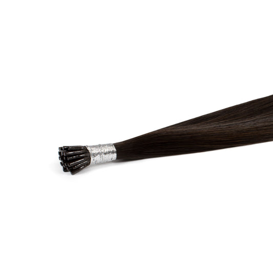 OFF Black #1b Micro Bead I tip Hair Extension - REAL HAIR CO