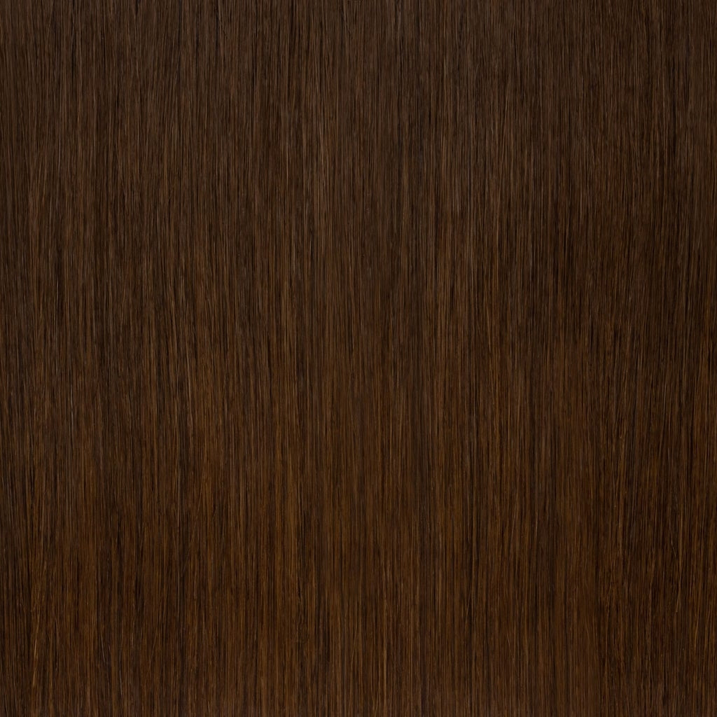 Chocolate Brown #4  keratin flat tip Hair Extension