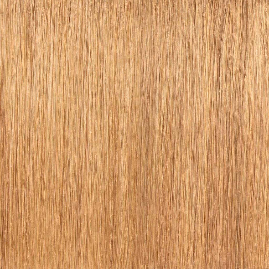 Medium Golden Brown #8 Premium Tape Hair Extensions - 100% Cuticle Remy Hair | Real Hair Co