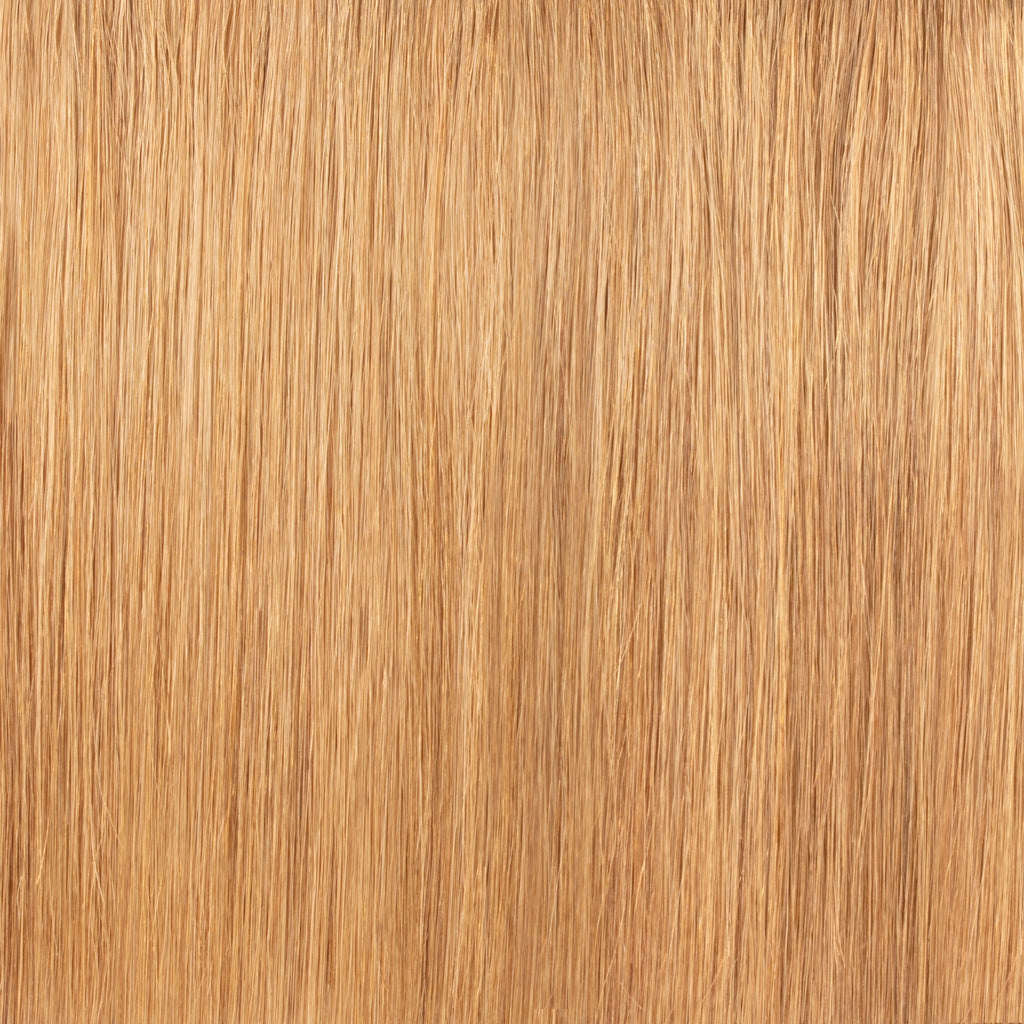 Medium Golden Brown #8  Micro Bead I tip Hair Extension - REAL HAIR CO