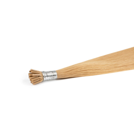 Ash Blonde #14  Micro Bead I tip Hair Extension - REAL HAIR CO