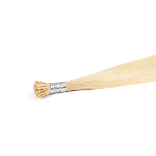 Beach Blonde #613  Micro Bead I tip Hair Extension - REAL HAIR CO