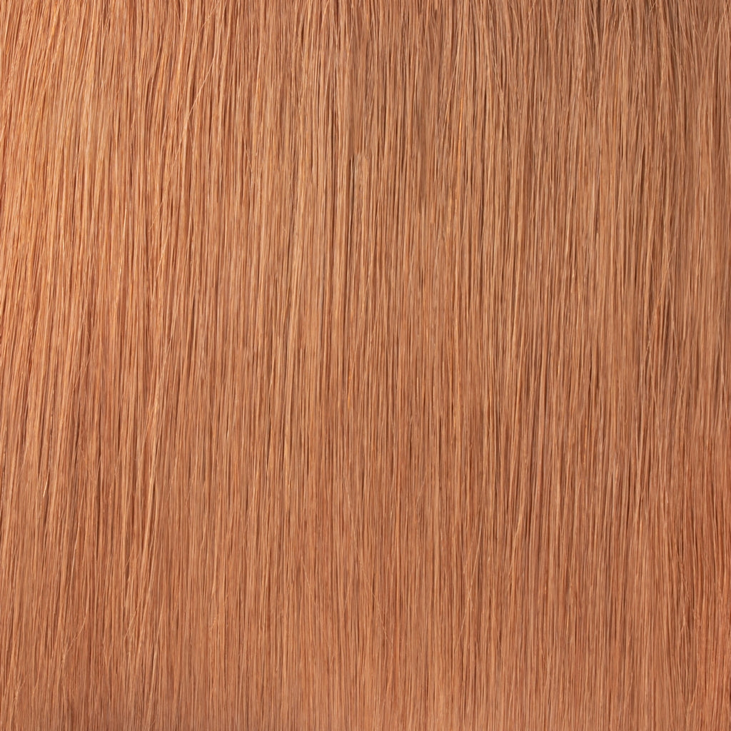 Medium Auburn  Blonde #30  keratin flat tip Hair Extension