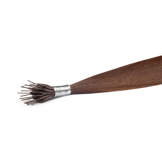 Rich Copper Auburn #33 High-Quality Nano Ring Hair Extensions | Real Hair Co - REAL HAIR CO