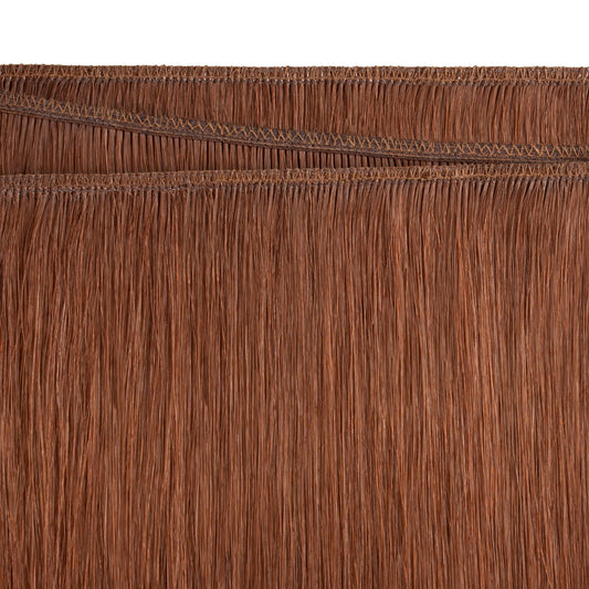 Rich Copper Auburn #33 Machine weft Hair Extension