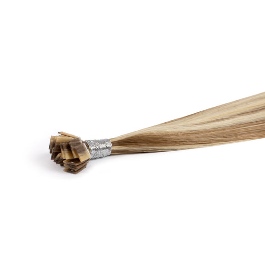 Piano #8/60 keratin flat tip Hair Extension - REAL HAIR CO