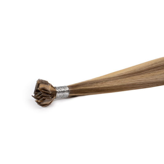 Piano #6/22 keratin flat tip Hair Extension - REAL HAIR CO