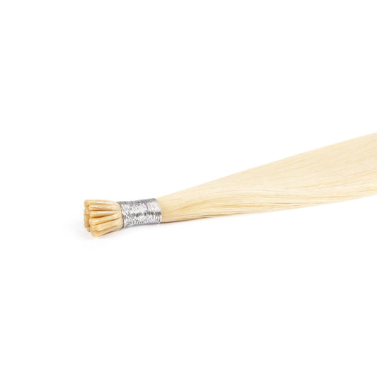 Platinum Blonde #60  Micro Bead I tip Hair Extension - REAL HAIR CO
