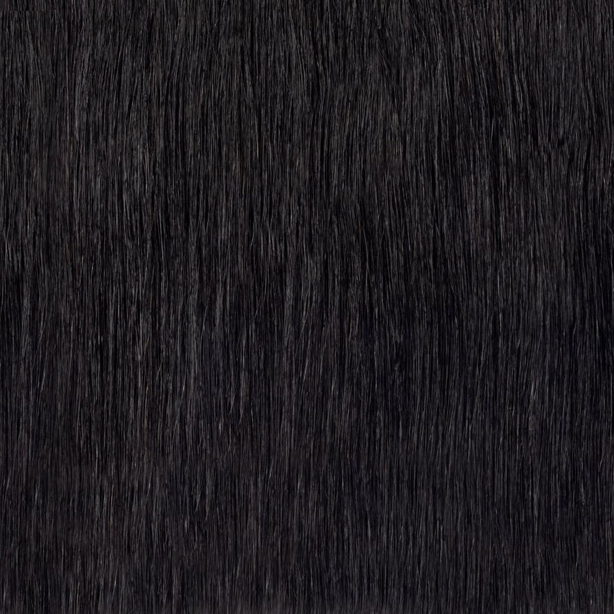 Jet Black #1 keratin flat tip Hair Extension - REAL HAIR CO