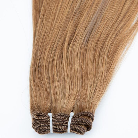 Chestnut Brown #6 Machine weft Hair Extension - REAL HAIR CO