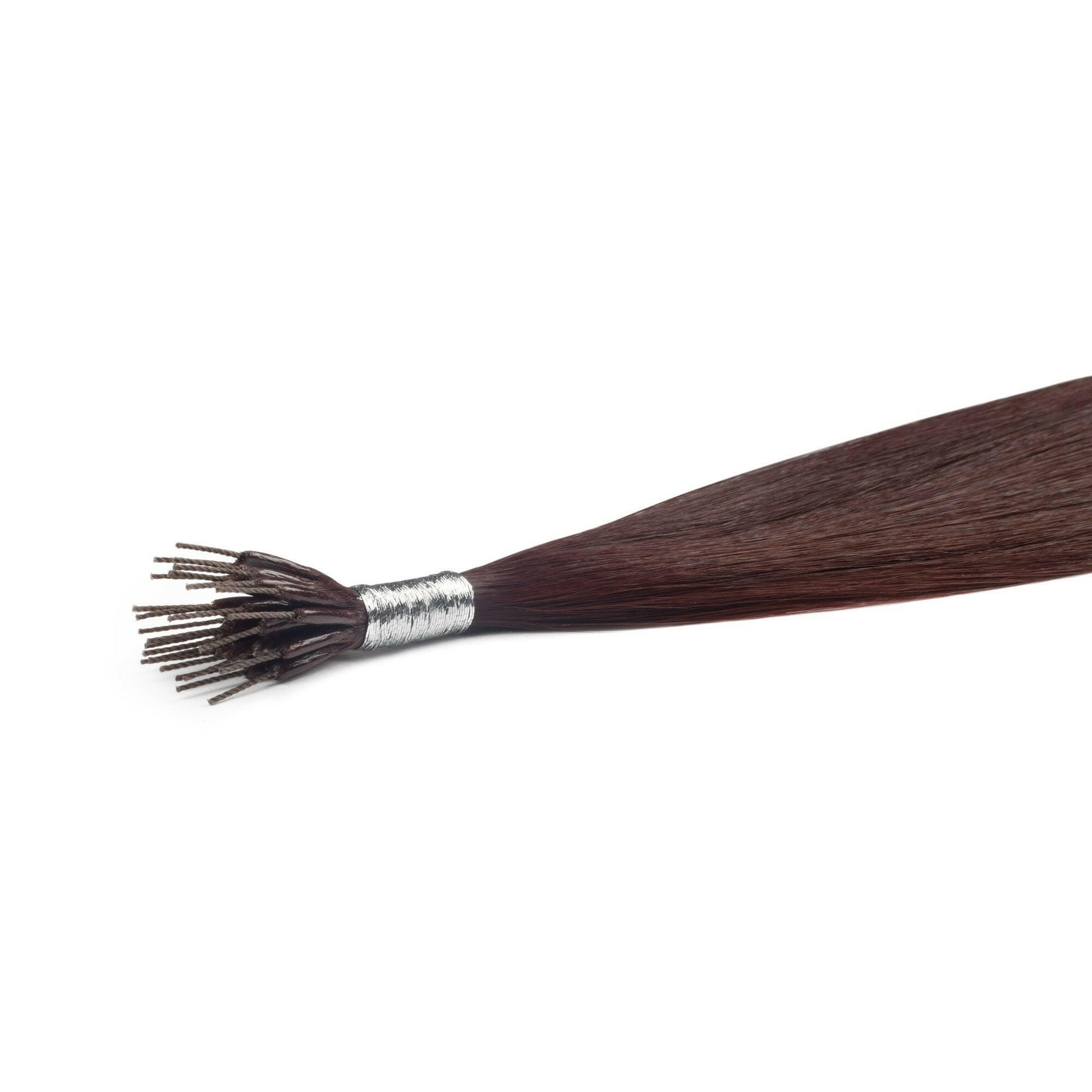 Dark Wine #99j  High-Quality Nano Ring Hair Extensions | Real Hair Co.